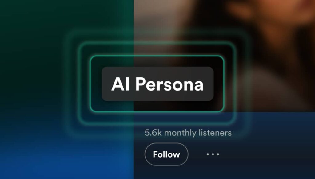 SPOTIFY ANNOUNCES AI PERSONA BADGES